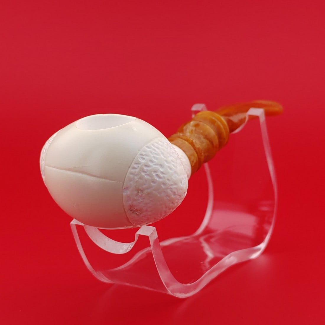 American Football Ball Meerschaum Pipe (1 of 9)