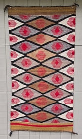 Navajo woven rug