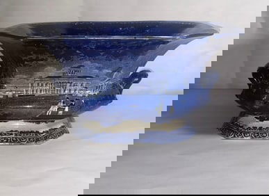 Historical Staffordshire Capital At Harrisburg Pennsylvania Compote&nbsp;