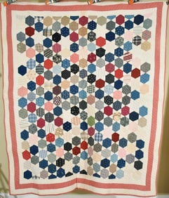 1890's Honeycomb Quilt