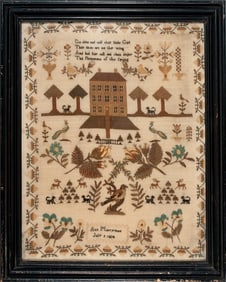 Ann Merryman Needlework House Sampler