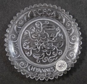 Hyannis Trailing Arbutus Pairpoint Cup Plate