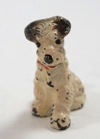Fox Terrier Dog Cast Iron Hubley Card Holder