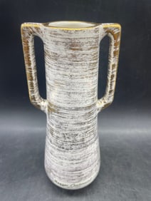 Royal Haeger Centennial Edition Gold Tweed Vase