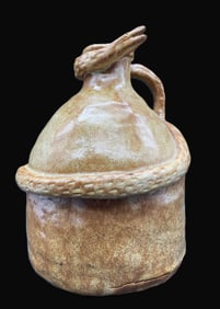 Snake Jug Folk Art