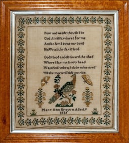Happy Needlework sampler