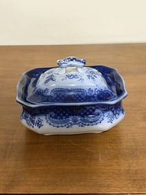 3pc Flow Blue Soap Box