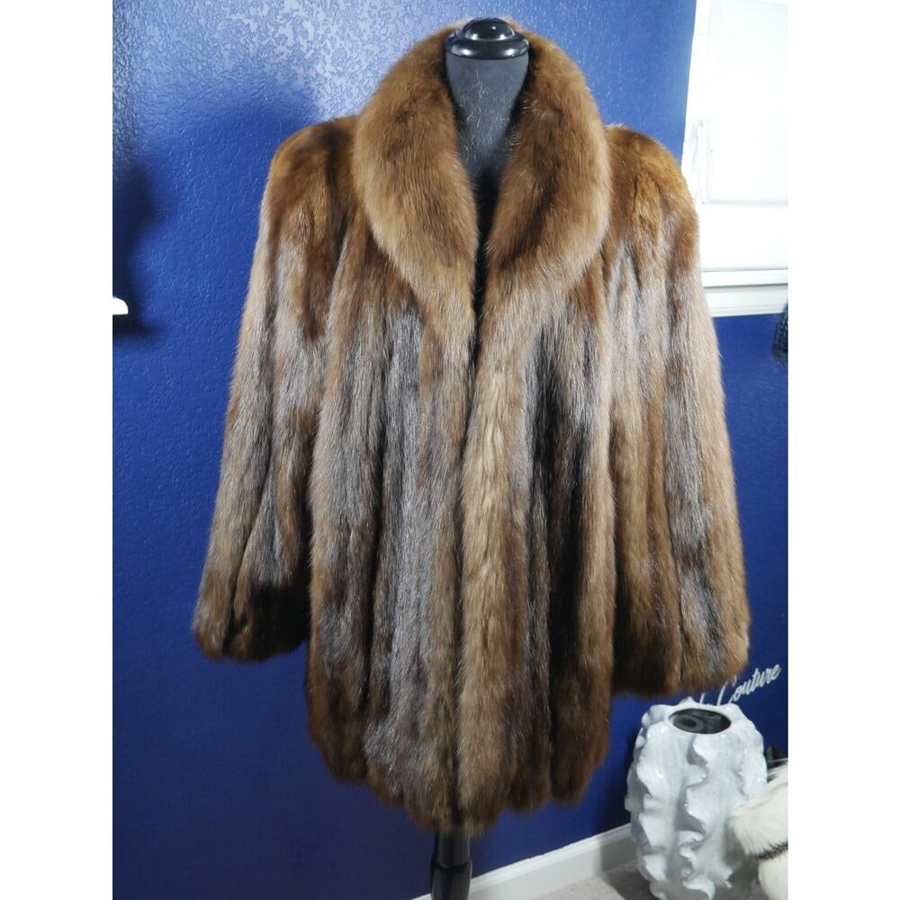 Amazing Russian Sable Fur Coat Jacket from Saks 5th Ave (1 of 6)