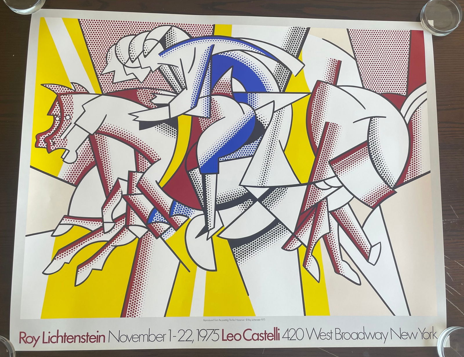 Roy Lichtenstein Leo Castelli Gallery Poster (1 of 2)