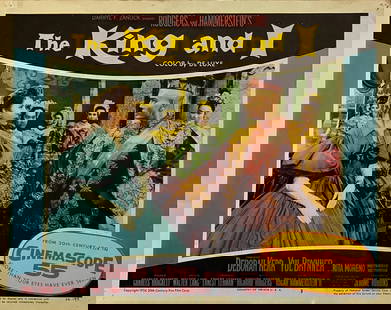 The King And I Original 1974 Lobby Card #3: Description The King and I - Original 1974 Lobby Card #3 Vintage The King and I Lobby Card: A widow accepts a job as a live-in governess to the King of Siam's children. Director: Walter Lang