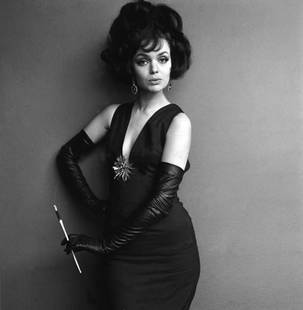 V&A Portfolio John French 'Madeleine Rampling' Oversize Unframed Archival Pigment Print: Description V&A Portfolio John French 'Madeleine Rampling' Oversize Unframed Archival Pigment Print Madeleine Rampling modelling a black dress with brooch photographed by John French (1907-66),