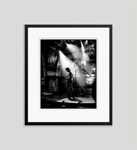 Soundgarden' Kevin Westenberg Signed Limited Edition Framed In Black: Description 'Soundgarden' by Kevin Westenberg Signed Limited Edition Soundgarden on stage Signed and numbered edition of 25. paper size - 20 x 16” frame size - 27 x 23" Archival Pigment
