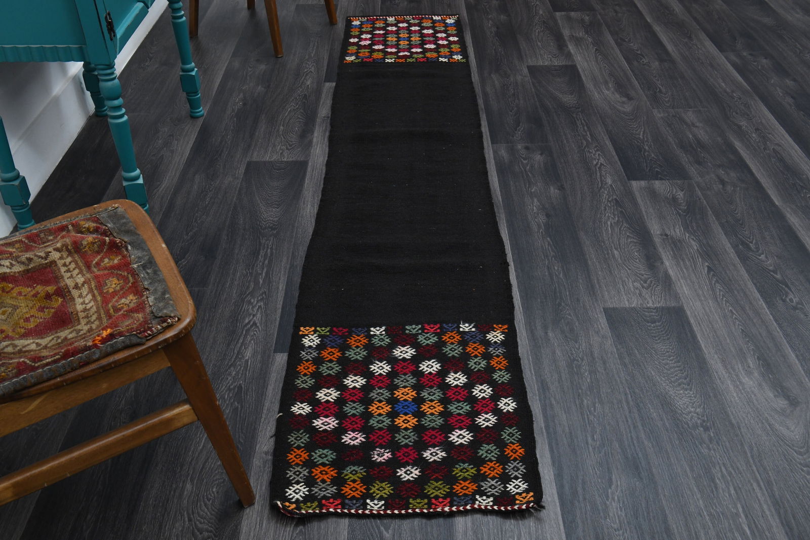 1.7x8.7 ft, TURKISH Runner, (1 of 9)