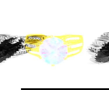 Vintage Natural 7.00 Carat Blue Sapphire Diamond Ring: Metal: 14K Yellow Gold. Blue Sapphire: 6.00 carat blue sapphire. 100% natural earth mined. Intense and deep color in the sapphire. Diffused sapphire. Diamonds: 1.00 carat total. Round brilliant and