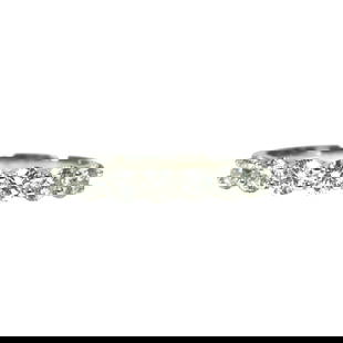 18k Gold, VVS Diamond Engagement Ring For Her.: Metal: 18k white gold. 1.00 CWT diamonds. VVS clarity and F color. 100% natural earth mined and genuine round brilliant cut diamonds. Clean and crisp diamonds. Perfect engagement ring for her. Ring