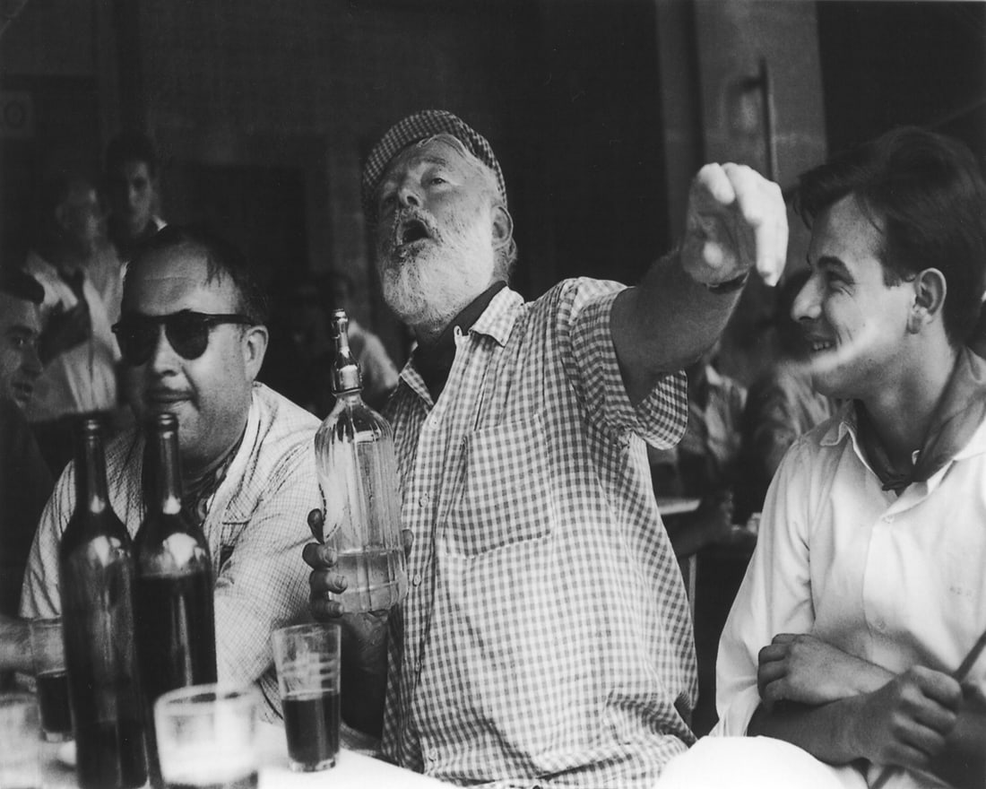 PORTRAIT OF ERNEST HEMINGWAY: Title: PORTRAIT OF ERNEST HEMINGWAY Artist/Source: UNKNOWN Date: UNKNOWN Dimensions: 10X8 Description: || UNITED STATES SHIPPING ONLY!|| This lot is a dye Based Photolithograph, and is a restoration p