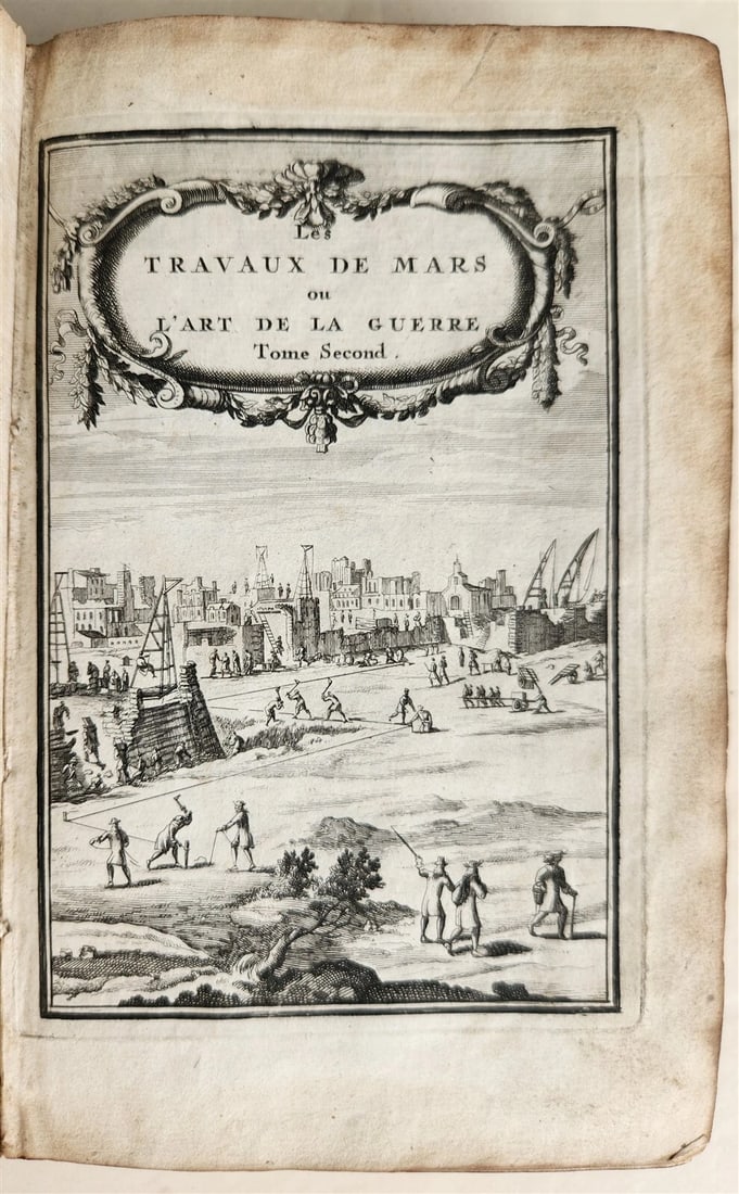 1684 MILITARY HISTORY ILLUSTRATED antique Les Travaux de Mars l'Art de la Guerre (1 of 20)