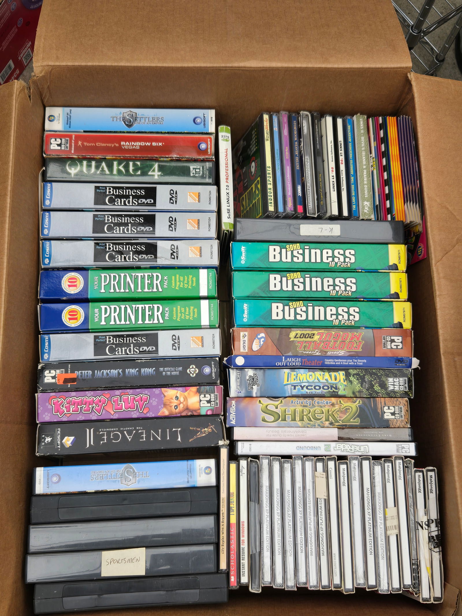 Vintage PC Computer Games lot (1 of 5)