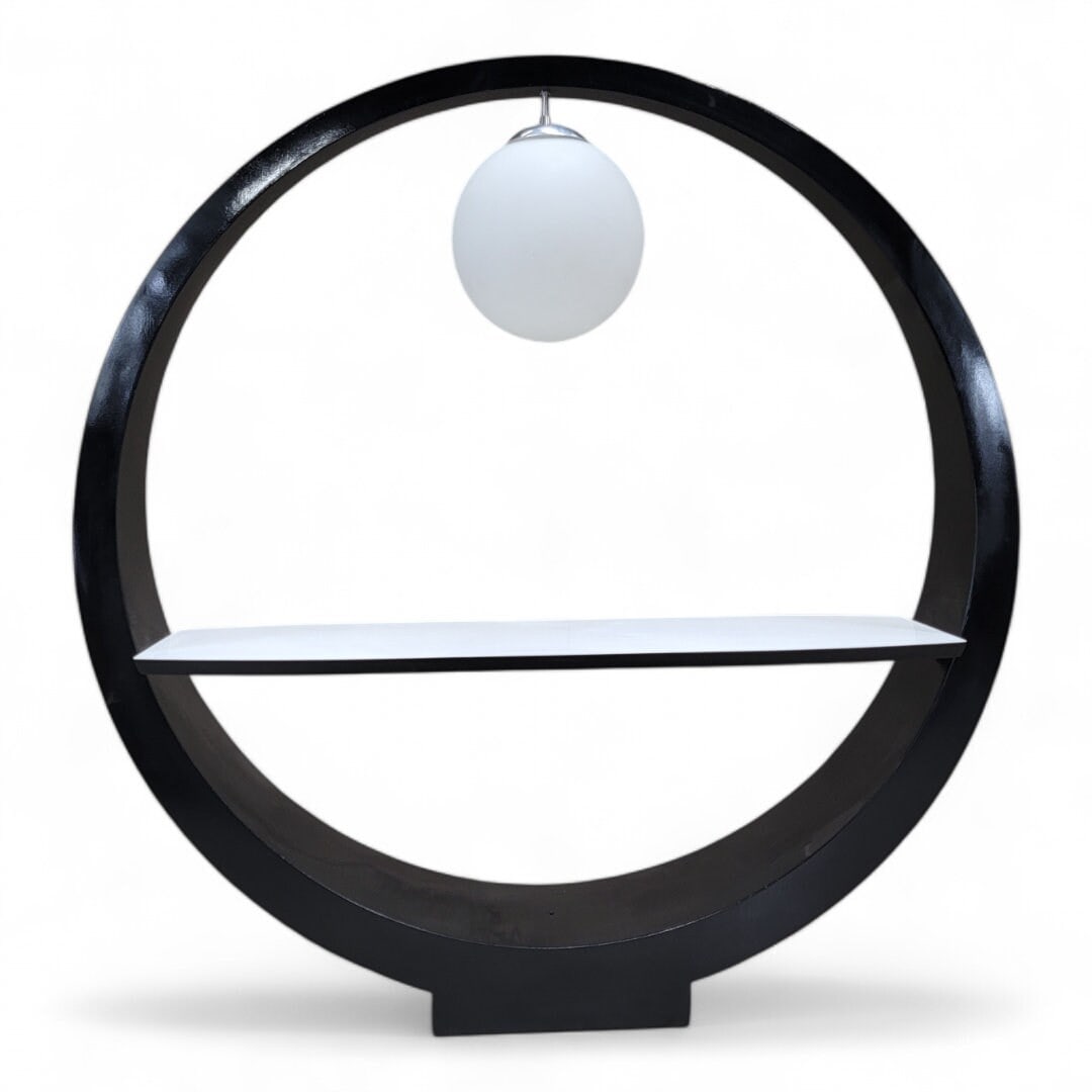 VGH - Vintage Space Age Modern Sculptural Attributed to Modeline of California Floor Lamp Shelf (1 of 8)