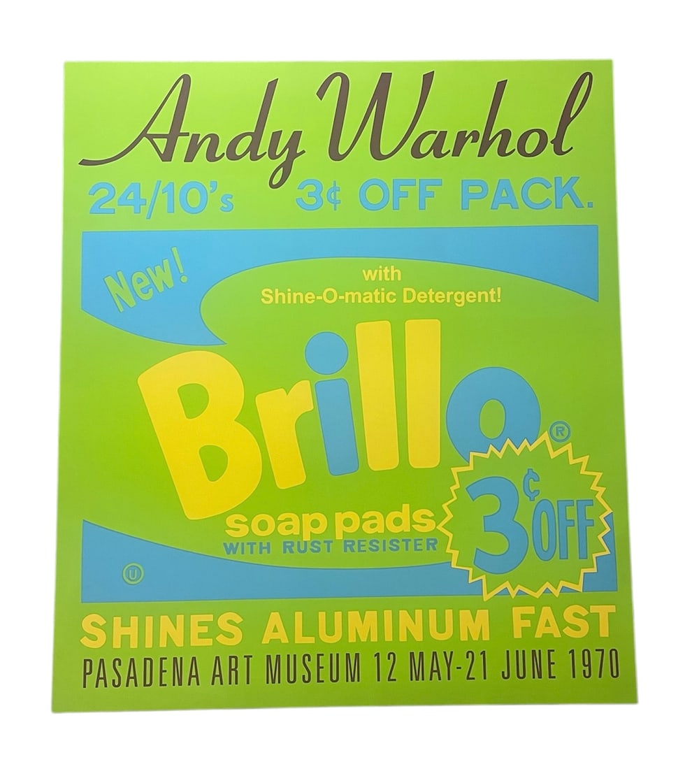 AFTER Andy Warhol Brillo Print in Color (1 of 1)