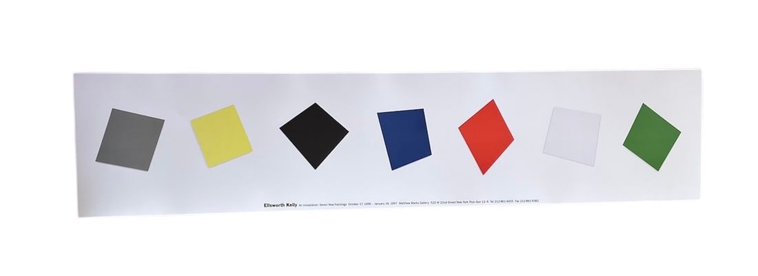 Ellsworth Kelly 'Shapes' Offset Lithograph (1 of 4)