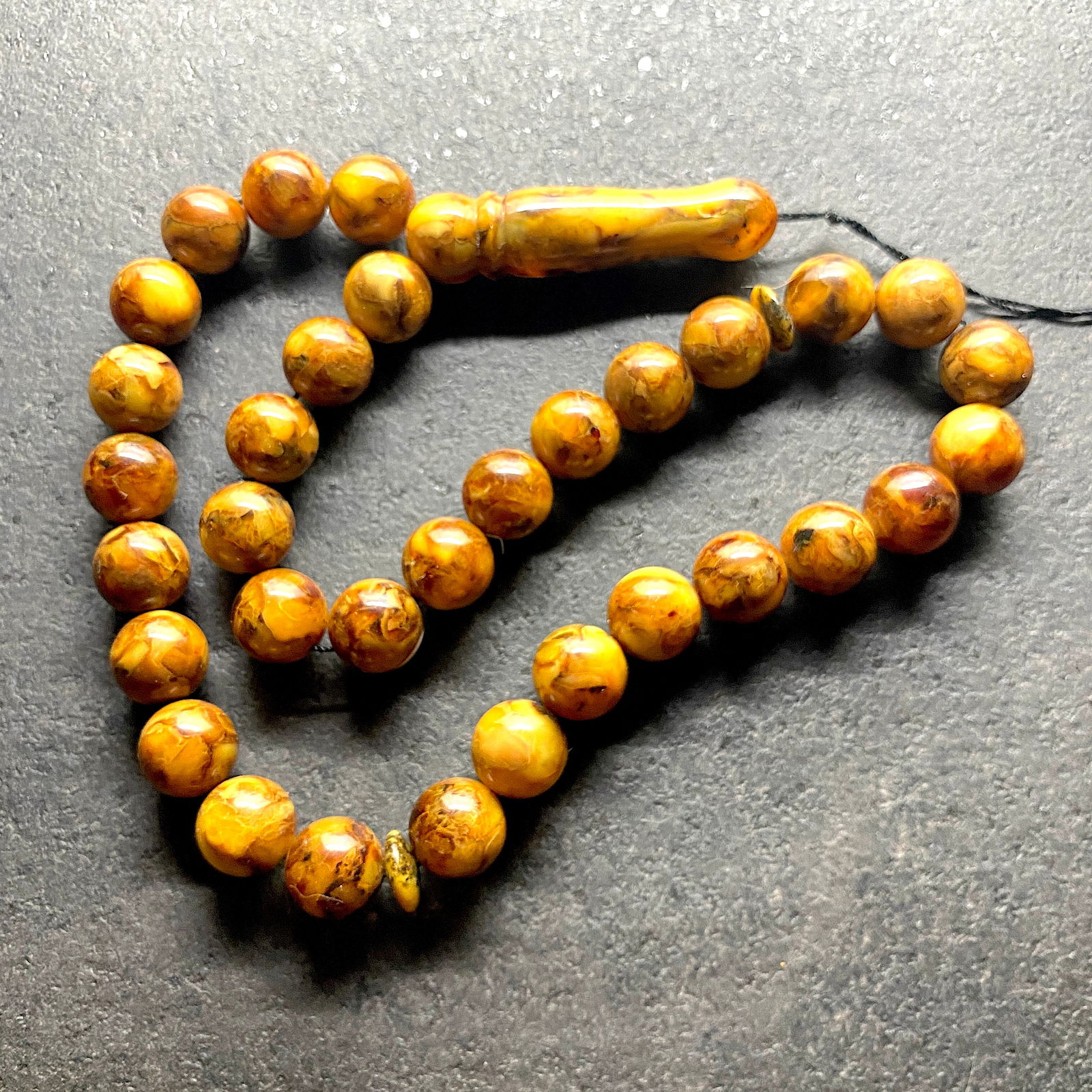 Phenomenal Amber Tesbih made from Round Amber beads (1 of 9)