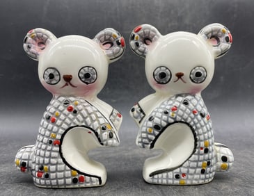 Relco Japan Mosaic Koala Salt & Pepper Shakers