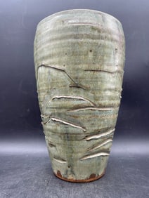 Art Pottery Vase Signed and Dated 1979