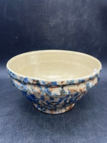 Spongeware Spatterware Mixing Bowl 6in Red Wing Stoneware Bowl