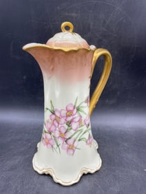 Antique Haviland H&Co. Limoges Chocolate Pot