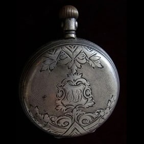 Antique Pocket watch 0.800 Silver 33054 Continental watch co.