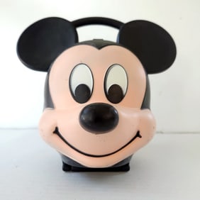 Disney Vintage Mickey Mouse Hard Case Lunch Box by Aladdin Industries