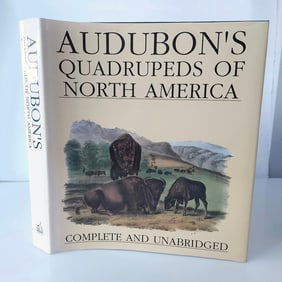 Audubon’s Quadrupeds of North America Complete & Unabridged 1989 1st Ed