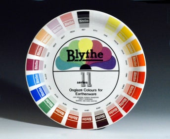 Blythe Artist Color Sample Plate.