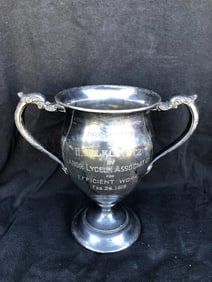 1919 Jewish Labor Lycum Association Loving Cup Trophy