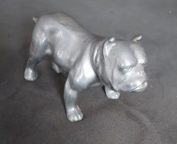 Rare cast aluminum American Bulldog 5" 1920