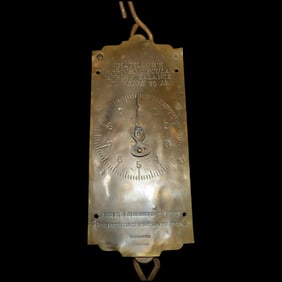 Chatillon’s Improved Circular Spring Balance 30 Pound Weight Limit