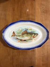 Flow Blue Fish Platter