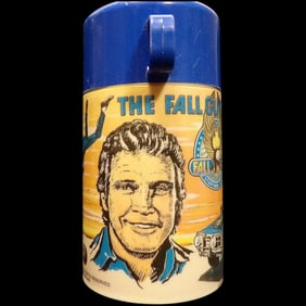 The Fall Guy 1981 Aladdin Lunch Box Thermos