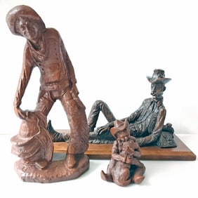 Red Mill Mfg Cowboy Collection Figurines