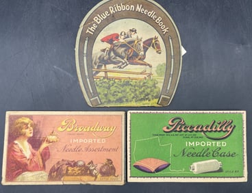 VINTAGE NEEDLE BOOKS: 1950's