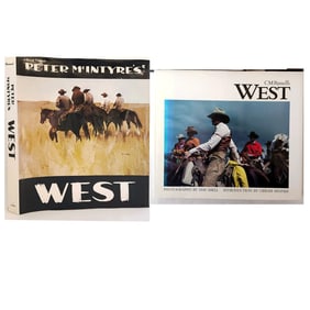 The American West in Art and Photographs Book set of 2