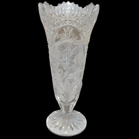 The Byrdes Collection by Hofbauer 10" Footed Vase