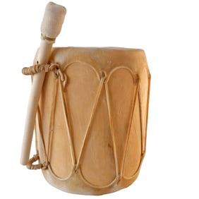 Native American Taos Drum with Beater