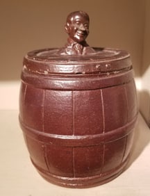 Stoneware jar made in New York city c. 1913