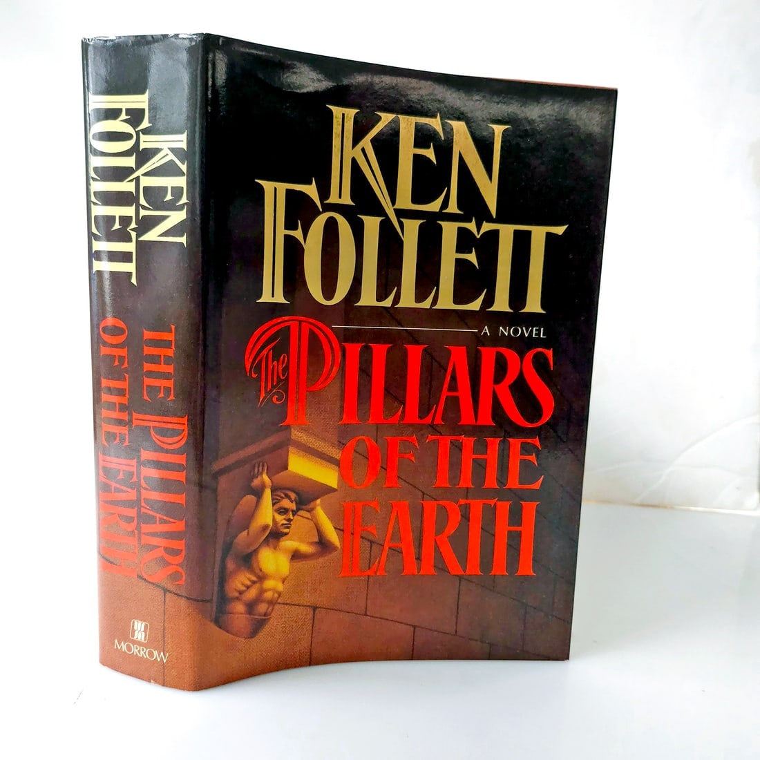 SIGNED 1st Edition the Pillars of the Earth Ken Follett Hard Cover Dust Jacket 1989: Title: SIGNED 1st Edition the Pillars of the Earth Ken Follett Hard Cover Dust Jacket 1989 Description: SIGNED 1st Edition the Pillars of the Earth Ken Follett Hard Cover Dust Jacket 1989 Comes with b