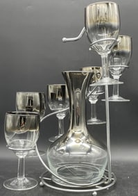 MCM Dorothy Thorpe Carafe & Glasses Caddy