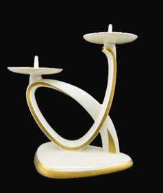 Vintage Alka Kunst Bavaria Germany candle holder