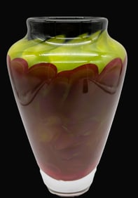 STUNNING JOSEPH NIELANDER VEILED SCULPTURAL VASE