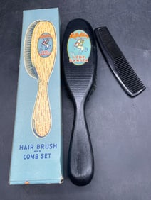 1939 Lone Ranger Brush and Comb Set in Box